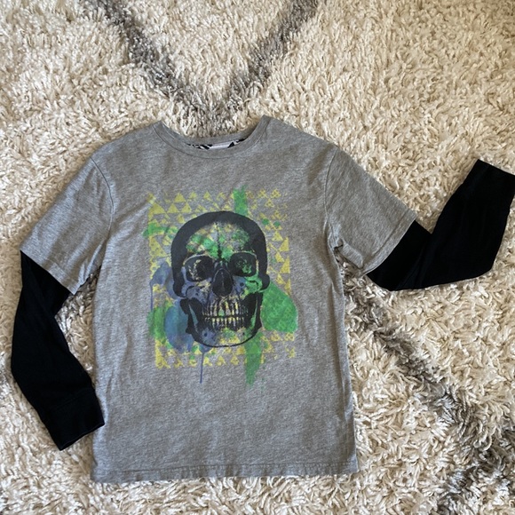 Shaun White Other - Shaun White Youth Shirt Skull Medium 8 / 10 Long Sleeve